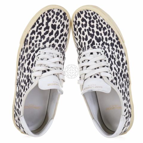 Saint laurent clearance cheetah sneakers